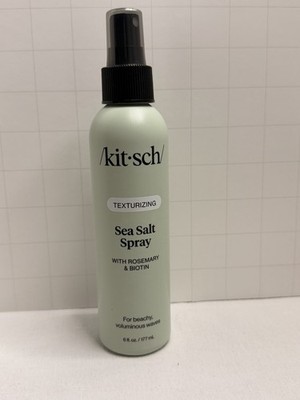 Kitsch Sea Salt Spray Texturizing Hair Spray Rosemary Biotin Beach Waves 6oz