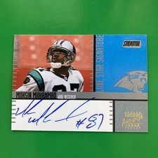 Muhsin Muhammad 2000 Stadium Club On Card Lone Star Signatures Auto #LS27