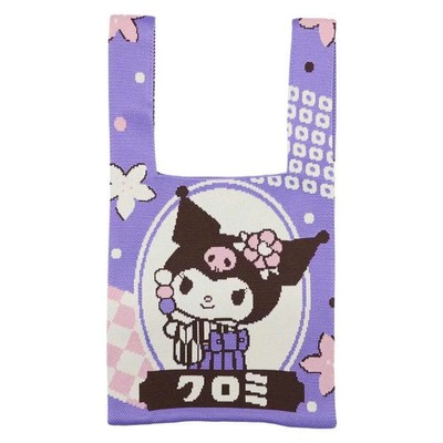 Sanrio Characters Kuromi Jacquard Woven Tote Bag ''Roman'' 2026SS JP LTD Original