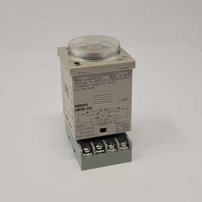 Omron H3CR-A8 Timer Relay 7000-94021-6160500 0.05s-300h 100-240VAC 50/60Hz