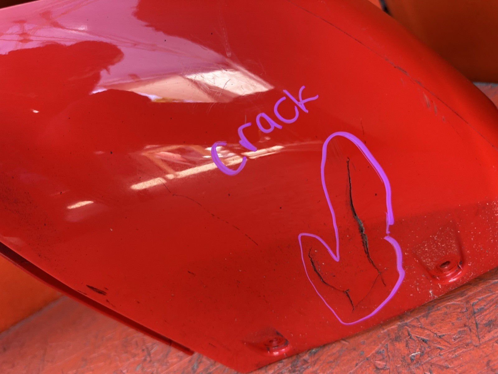 Audi R8 2016-2018 REAR Rear bumper P/N 4S0807511D