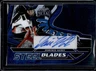 2025 Leaf Metal Legends Dominik Hasek Steel Blades Prismatic Blue Auto #/8