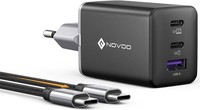 USB C LadegeräT 67W 3-Port Gan Ⅲ SchnellladegeräT Mit PD 100W Typ-C-Kabel