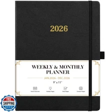 2026 Planner - Weekly and Monthly Planner 2026, Jan.2026 - Dec.20