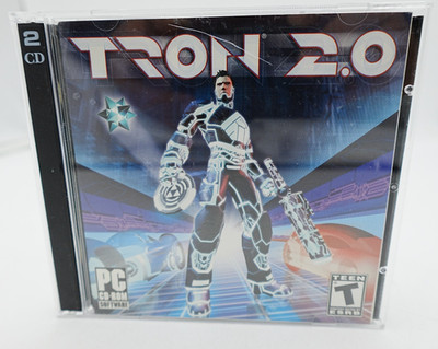 Disney Tron 2.0 (PC CD-ROM, 2-Discs Set WinXP, 2003, Buena Vista Interactive)