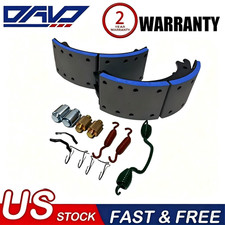 4720Q Front Brake Shoe Box Kit - GAWR 23K - Brake Size 16 1/2” x 5” 