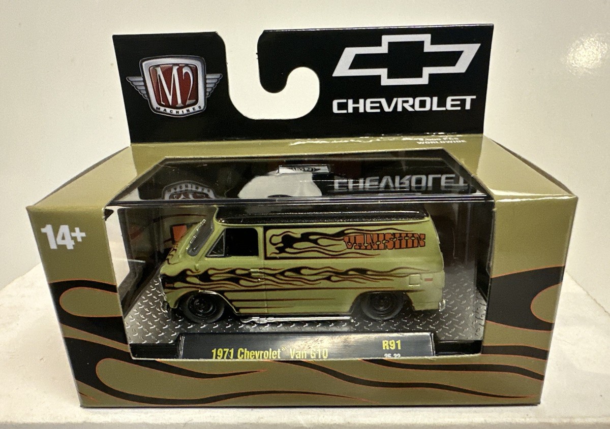 M2 Machines Detroit Muscle Series 91 : 1971 Chevrolet Van G10 R91