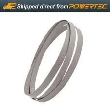 POWERTEC 80" Bi-Metal Bandsaw Blade 1/2" x 14T for 12" Craftsman Metal Cutting