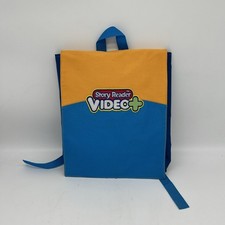 Story Reader Backpack With 6 Leap Frog Cartridges And 6 Books EUC No Player