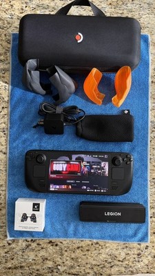 VALVE STEAM DECK OLED-1030 1TB, TMR Joysticks|Carrying Case & Charger