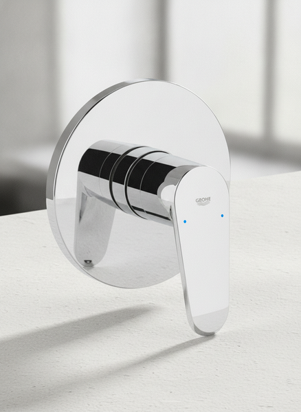Grohe Eh-Brausebatterie Eurodisc C 24055_2 Fms FüR Rapido Smartbox Chrom-image