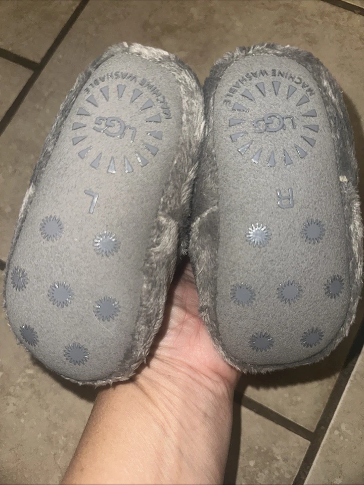 Uggs младенца Bixbee ботинок меховой серый ботинки размер 4/5 EUC - Изображение 4 из 4