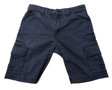 Dickies Black Cargo Shorts Men Size 34 Workwear Utility Casual Relaxed Fit