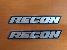 Honda Recon Atv Stickers Blue Black Silver 5-14 X 1