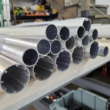 Hunter Douglas Aluminum Roller Shade Tubes for Motorized Used Lot