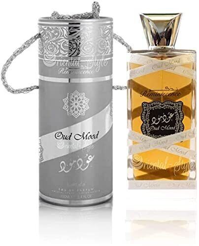 Oud Mood Reminiscence Silver Lattafa EDP 100% Originale 100 ML Per Uomo e Donna - Foto 2 di 5