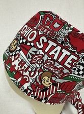 Men/Women Surgical Scrub Cap Lined Ohio Very Cool 100 Cotton