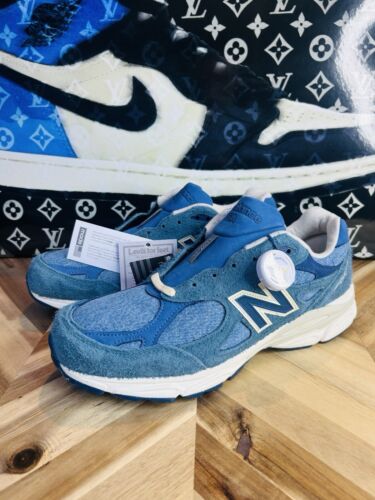 New Balance 990v3 X Levi's Made In USA Denim Blue M990LI3 Men’s 12 Supreme - Picture 3 of 8