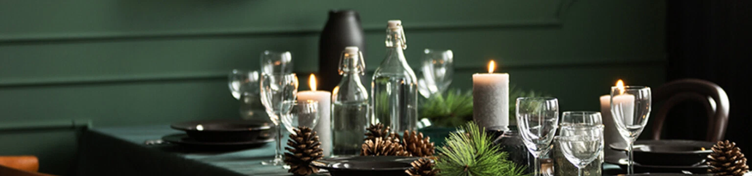 Mach den Tisch zur Festtafel