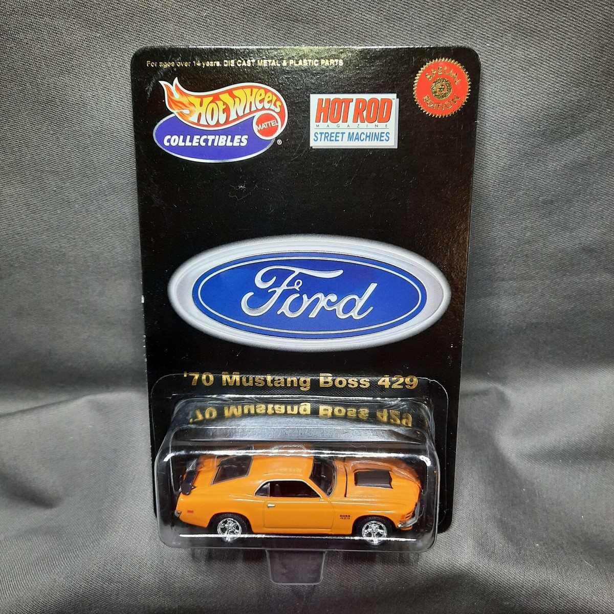 70 Ford MUSTANG BOSS 429 Hot Wheels ORANGE 2000 Hot Rods Limited