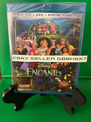 Disney ENCANTO (Blu-ray + DVD + Digital HD ) Brand New Sealed FAST Free Shipping