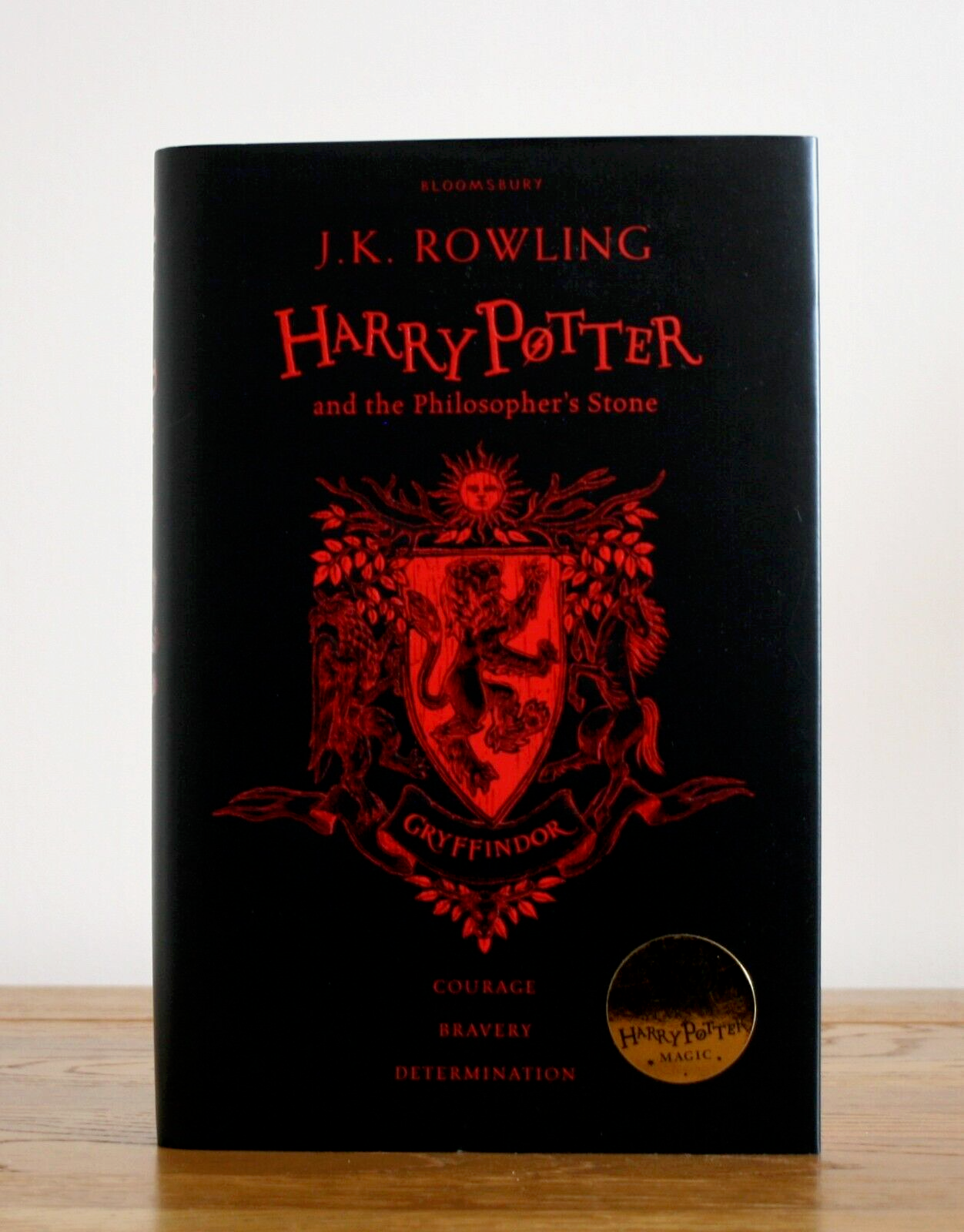 Harry Potter and the Philosopher's Stone by J K Rowling (20th Ann Ed Gryffindor)