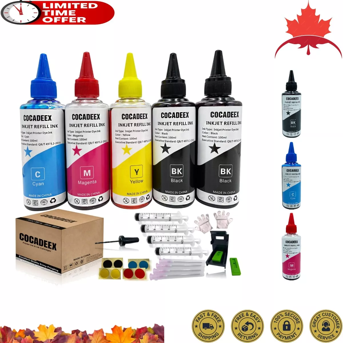 Ink supplies 2024