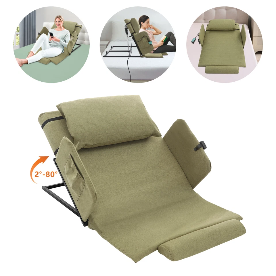 Green Electric Lifting Adjustable Bed Back Rest Electric Auxiliary Backrest, NEW - Image 2 of 4