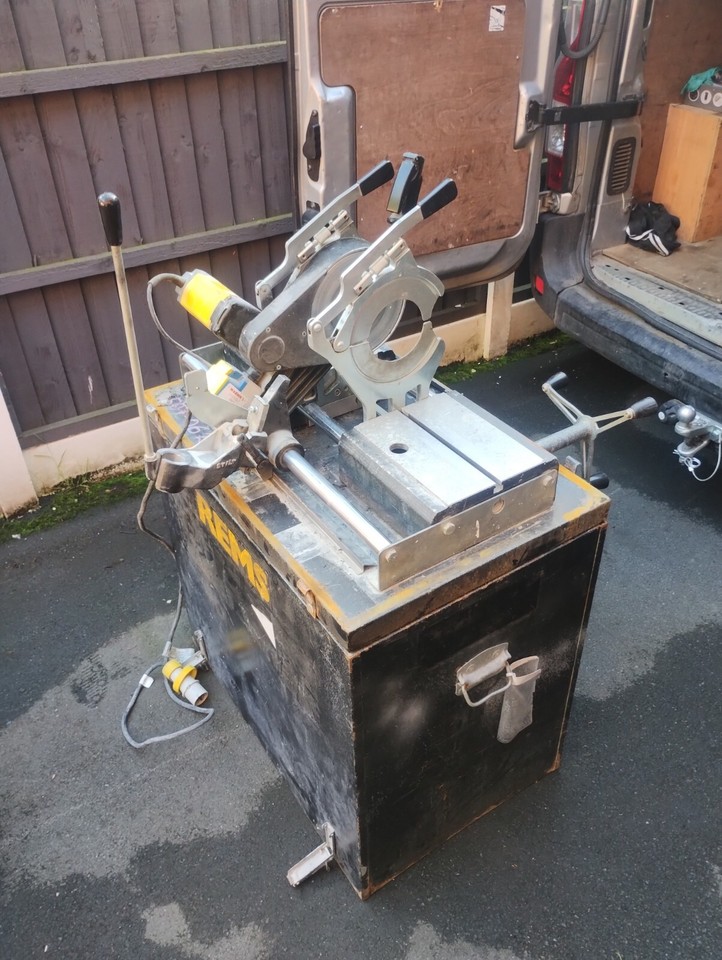 Rems 252064 SSM 160KS Plastic Pipe Butt Fusion Welding Machine 110 Volt