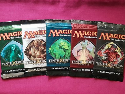 mtg tenth edition booster box Magic The Gathering 10TH EDITION CORE SET TENTH New Sealed Booster Pack MTG
