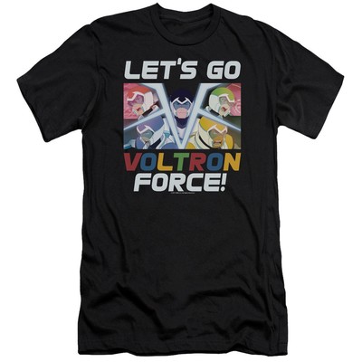 VOLTRON LETS GO Licensed Adult Men's Graphic Tee Shirt SM-6XL