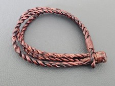 Authentic Handmade Leather Tuareg Bracelet Hippy Gypsy Hippie Boho Bohemian