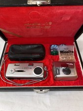 Minolta-16 MG-S Subminiature Spy Camera Kit Untested