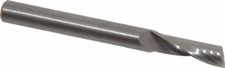Onsrud 1/4" Solid Carbide Upcut Spiral Router Bit: 3/4" LOC, 1 Flute, 2-1/2" OAL