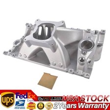 52033 High Rise Single Plane Block Intake Manifold For Chevy Sbc 350 3000-7500