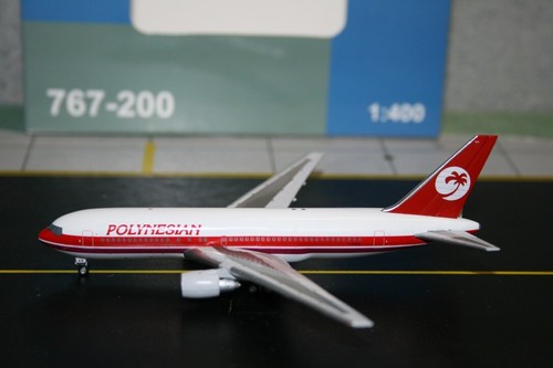 Aeroclassics 1:400 Polynesian Boeing 767-200 C-FBEG Die-Cast Model Plane - Picture 7 of 7