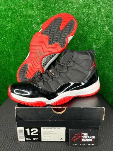 red jordan 11 size 12
