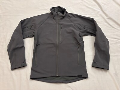 Beyond Clothing men's TESTA COLD SOFTSHELL L5 JACKET, Color Grey, Size Medium