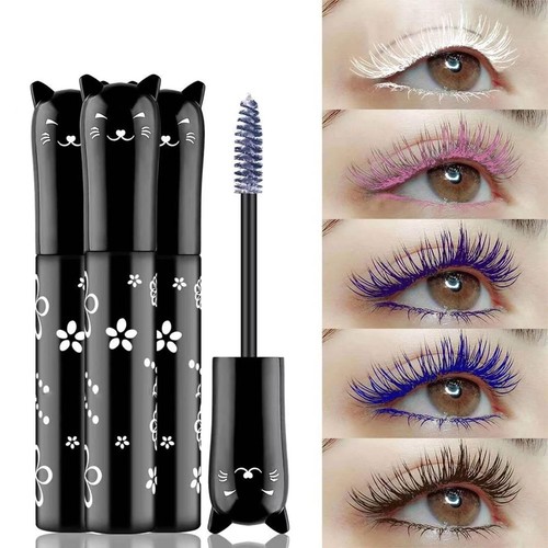 Brown Mascara Lashes Waterproof Fast Dry Eyelashes Eye Makeup Volumizing Leng... - Picture 4 of 8