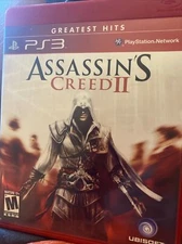 Assassin's Creed II Sony PlayStation 3 PS3 Greatest Hits Disc Case Tested Works