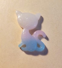 Ombre Cat Magnetic Needle Minder Cross Stitch Embroidery  Cover Holder