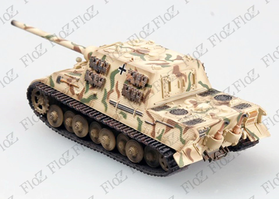 WWII Jagdtiger Porsche hunting tiger tank #001 Germany 1944 1/72 tank Easy model - Image 3 of 4