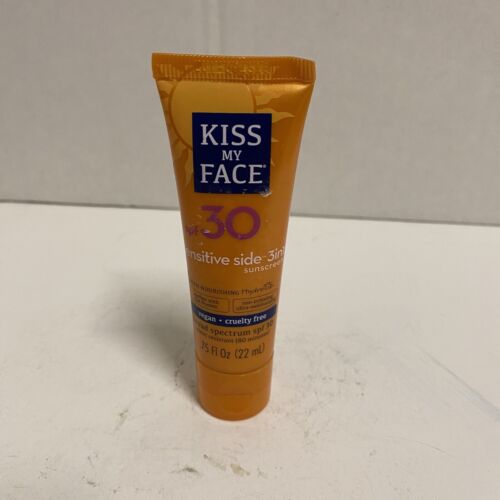 Kiss My Face Sensitive Side 3 In 1 Sunscreen SPF 30 Vegan