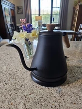 Bodum 11883-259US Melior Gooseneck Electric Water Kettle, 27 Ounce, Matte Black