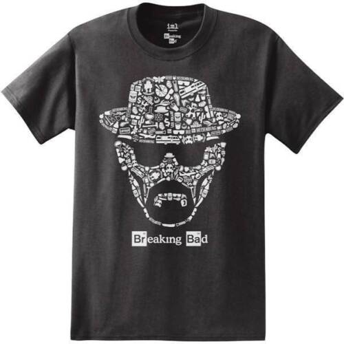 Isaac Morris Breaking Bad Men's Black Graphic T-Shirt New - Picture 1 of 1
