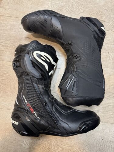 Alpinestars Supertech R Vented Motorcycle Boots - Euro 44 US 9.5