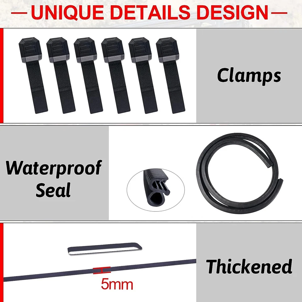 FOR JOHN DEERE GATOR XUV560E S4 /XUV590M S4 FRONT WINDSHIELD UTV PC FULL WINDOW Foto 4 de 4