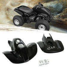 FOR 1993 - 2005 HONDA TRX90 BLACK ABS PLASTIC FRONT & REAR FENDERS SET