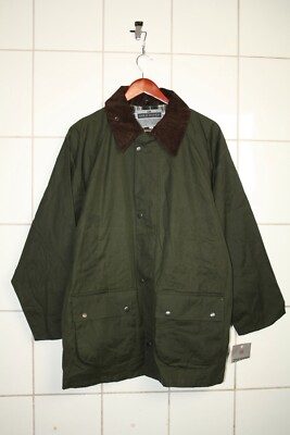 Gold River Wachsjacke, Herren, Nylon, Größe M, kariert von innen, Kurtkragen
