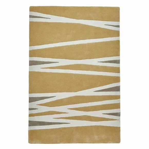 Boho Armando Hand Tufted Wool Rug – Plaid Pattern, Soft Wool, 5x7, Cozy Texture - Image 2 of 3